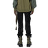 JULIUS 907PAM6-R Oxide / Rust Slim Biker Pants